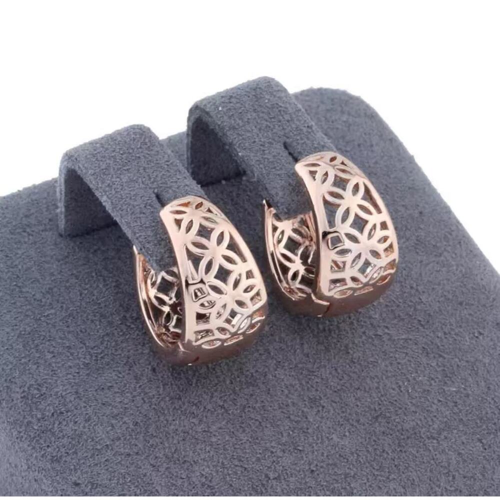 Bohemian style green fashion earrings